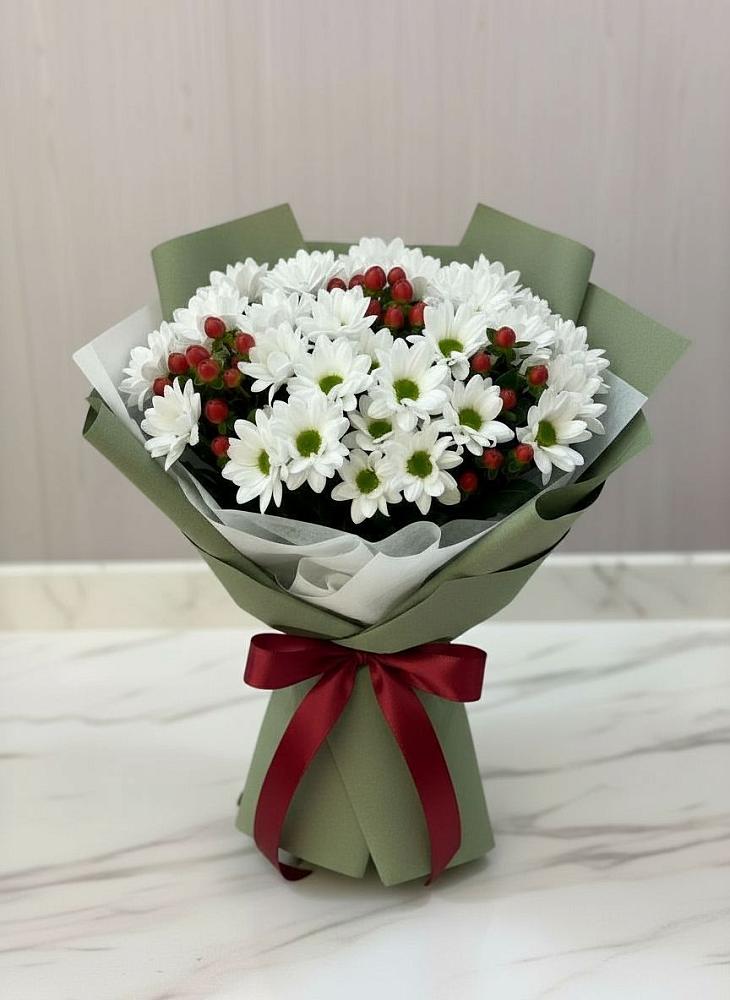 Букет цветов из: Хризантемы в Павловский