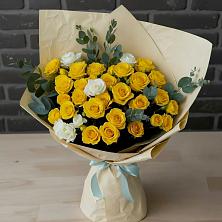 Букет цветов из:  Розы в Павловский