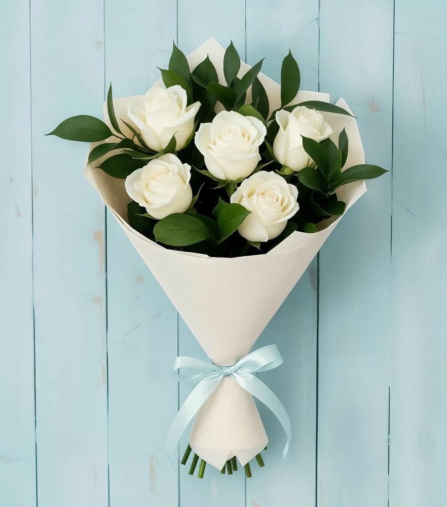 Букет цветов из: Розы в Павловский