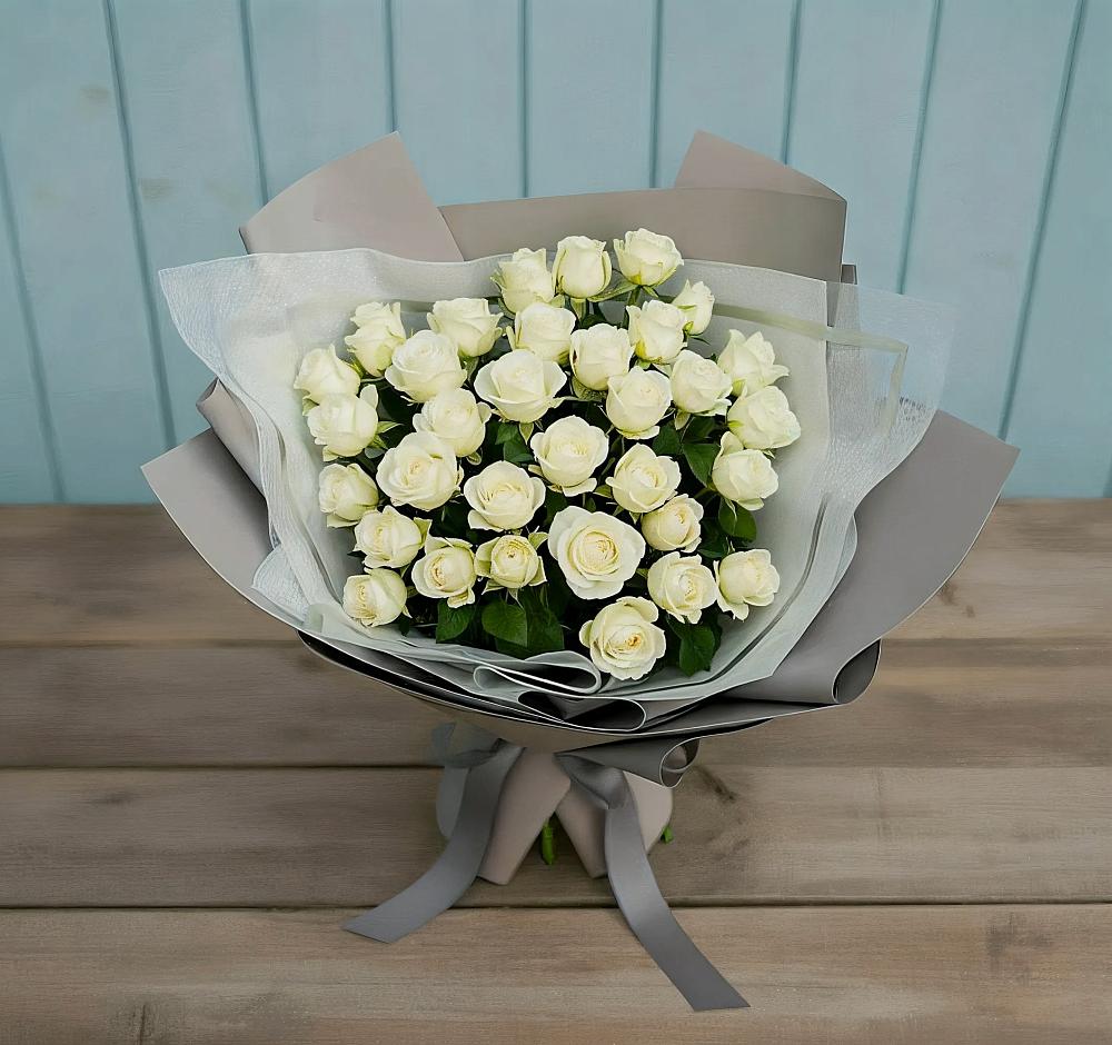 Букет Белоснежная нежность в Павловский