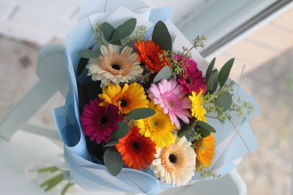 Букет цветов из: Герберы в Павловский