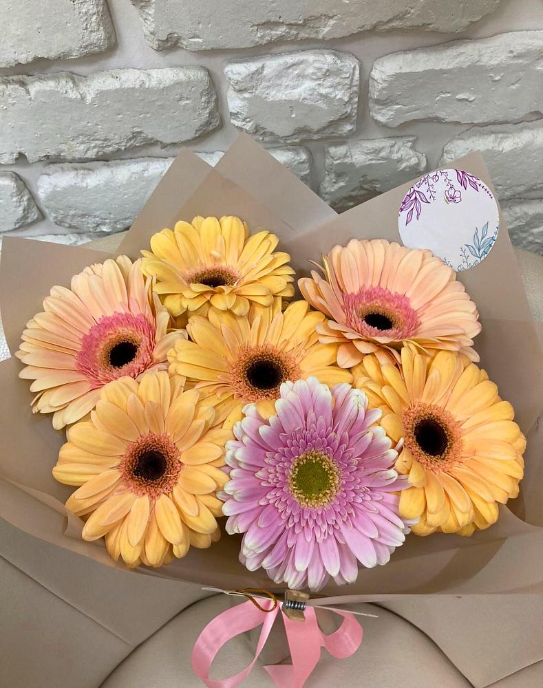 Букет цветов из: Герберы в Павловский