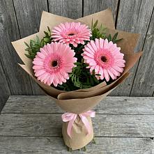 Букет цветов из:  Герберы в Павловский