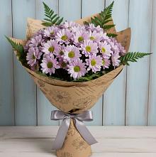 Букет цветов из:  Хризантемы в Павловский