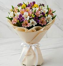 Букет цветов из:  Альстромерии в Павловский