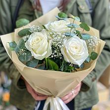 Букет Нежные грёзы в Павловский Букет цветов из: Розы в Павловский