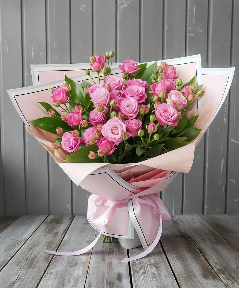 Букет Розовый кустик в Павловский