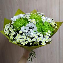 Букет цветов из:  Хризантемы #REPLACE_PRED# Павловский