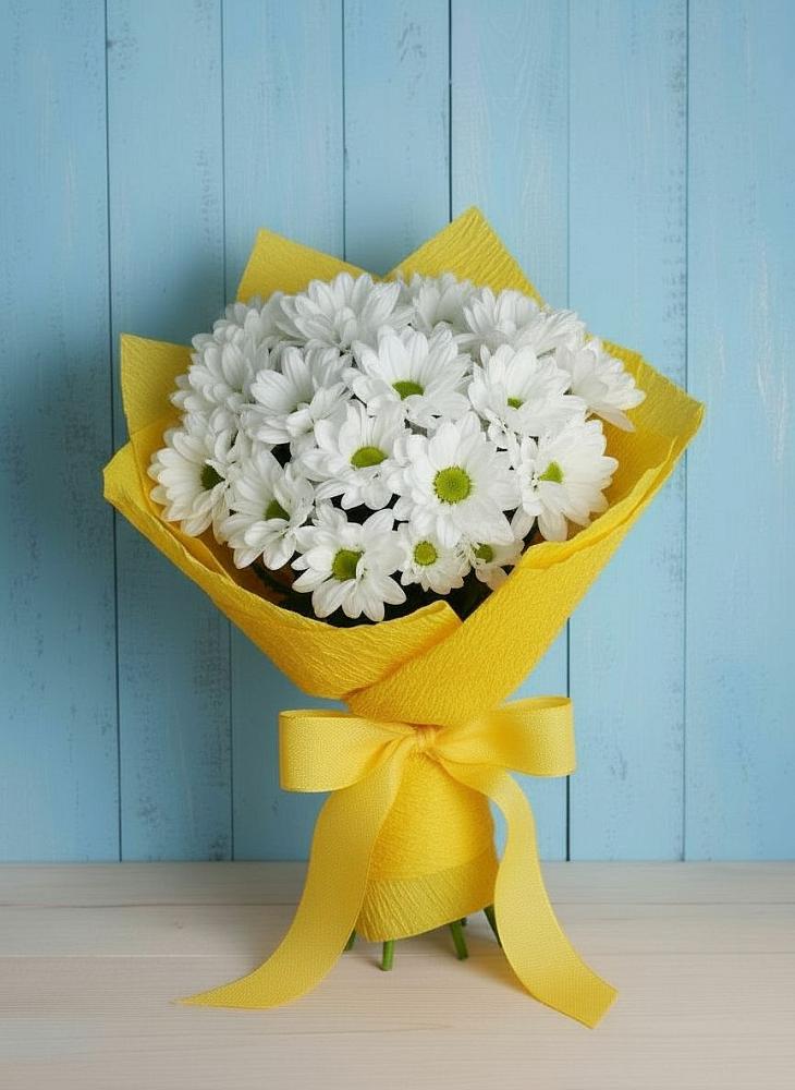 Букет цветов из: Хризантемы в Павловский