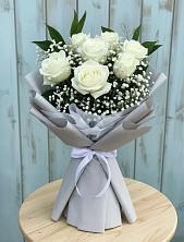 Букет цветов из:  Розы в Павловский