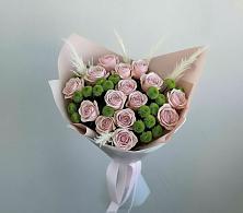 Букет цветов из:  Розы и Хризантемы в Павловский