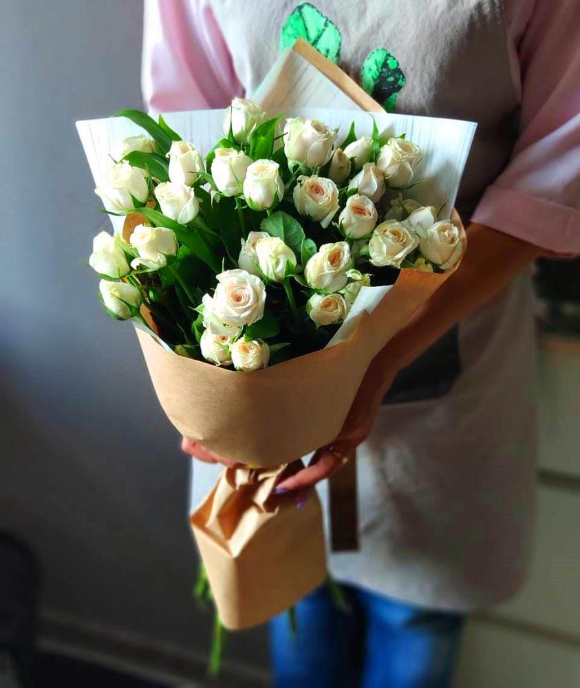 Букет цветов из: Розы в Павловский