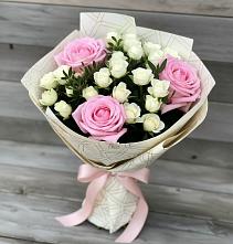 Букет цветов из:  Розы в Павловский