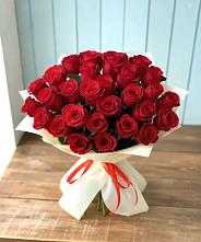 Букет 29 Красных роз в Павловский