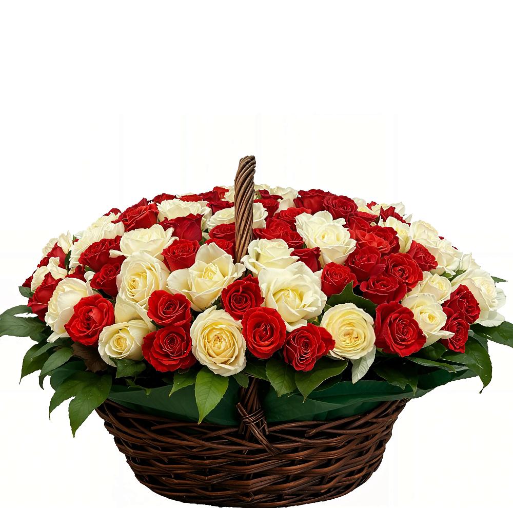 Премиум букет из: Розы в Павловский