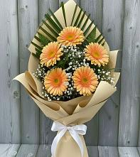 Букет цветов из:  Герберы в Павловский