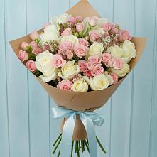 Букет цветов из:  Розы в Павловский